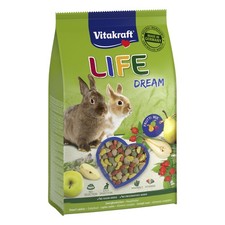 VITAKRAFT Life Dream für Zwergkaninchen 1,8 kg Hasenfutter Zwergkaninchenfutter