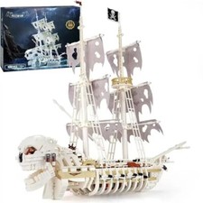 1592pcs skelett geist schiff - 1592pcs,