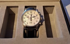 Junkers Chronograph Herren JU52 Stainless Steel Gerresheimer Gravur