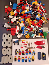 Vintage Lego Sammlung Ritter Space city Konvolut lot  figuren  bausteine teile