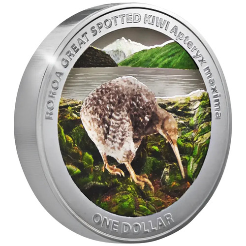 Silbermünze kiwi 2024 - kiwi,