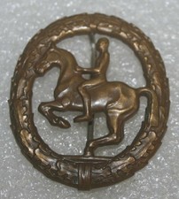 Reiterabzeichen Bronze