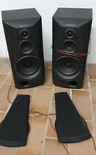 KENWOOD : 3 Wege Boxen Lautsprecher 8 Ohm, 100 W Power, Gebrauchsspuren ringsum,