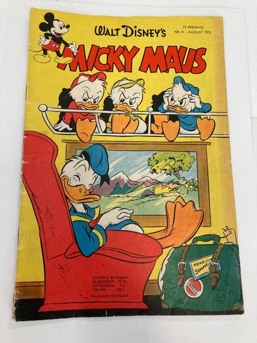 Micky maus 1953 originalheft - micky,
