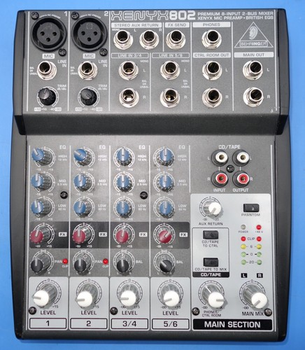 Behringer xenyx 802 - xenyx,