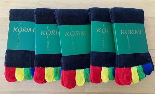 Paar zehensocken schwarz - zehensocken,