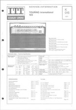 ITT/Schaub Lorenz Service Manual für Touring international 103  Copy