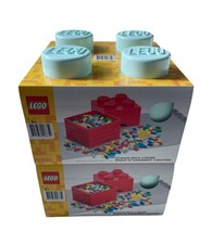 LEGO Storage Brick 4 Aufbewahrungsbox Stapelbox Mint NEU & OVP