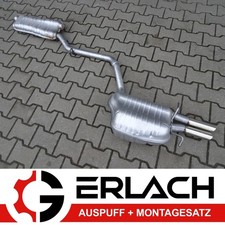 Auspuffanlage für Mercedes C-Klasse W204 S204 C180 C200 Kompressor Auspuff 10260