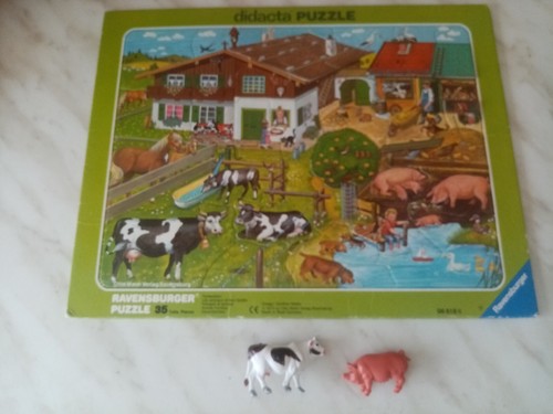Vintage puzzle didacta - vintage, "la