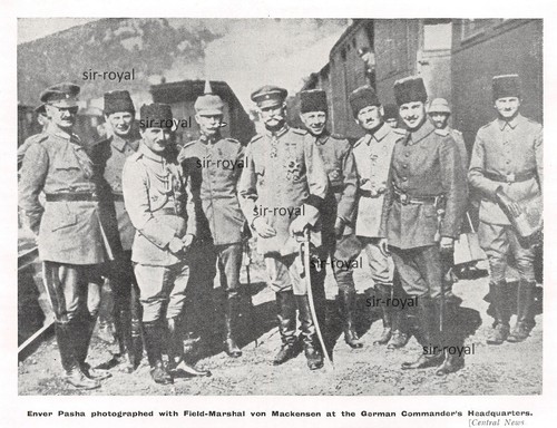 Enver pascha und feldmarschall - und,