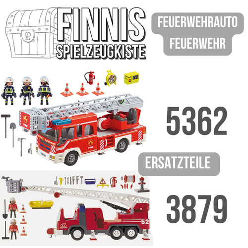 Playmobil 3879 5362 feuerwehr - 5362,