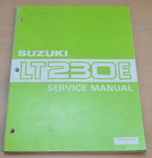 Suzuki LT 230 E Quad Engine Elektrik Motor Service Manual Werkstatthandbuch 1986