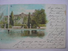 9756 Litho AK Potsdam 1898 old PC Sansouci