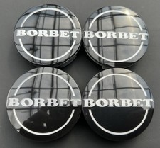 🟢 4x Borbet Felgendeckel /
