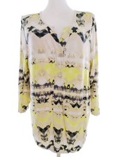 2 BIZ Damen Geknöpfte Tunika