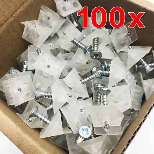 100 stück rückwandverbinder - stück,