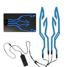 4 Blinkende Warnlichter