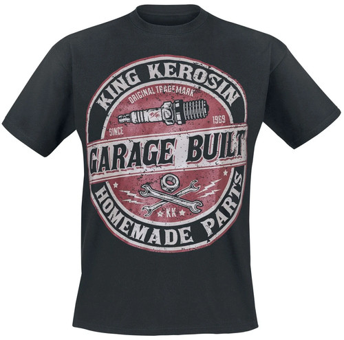 King kerosin shirt herren - king, t-shirt
