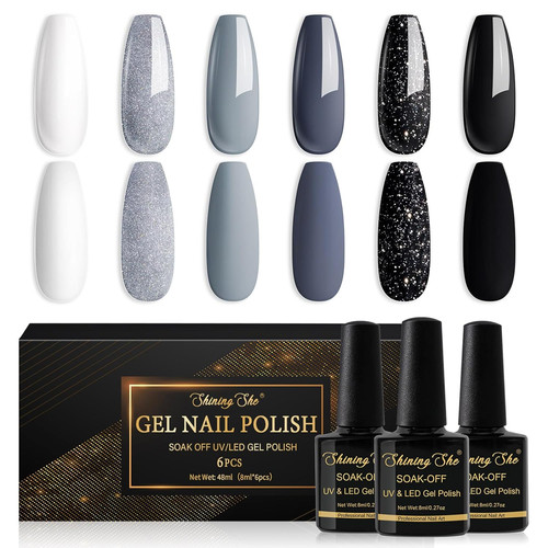 Nagellack set farben - nagellack, 6