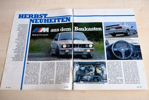 Mot 1984 bmw - 21/1984, 535i