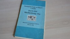 Geologische karte von bayern - geologische,