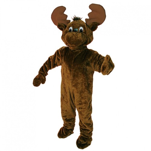 Elch maskottchen kostüm - elch,