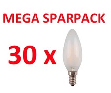 30 x LED Glühbirne Kerze 4W =