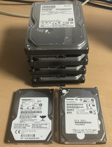 Konvolut hdds toshiba 6x - konvolut,