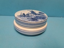 ALTE DECKELDOSE  DELFT BLUE