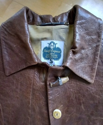 Damenledermantel von tracht - damenledermantel,