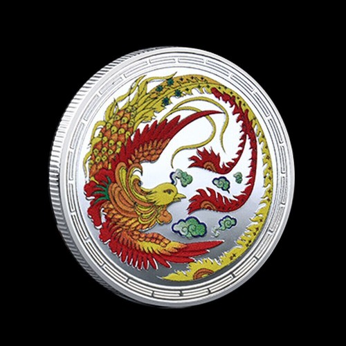 Medaille china phönix vogel - china,