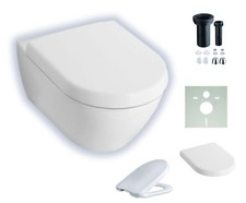 Komplett set VILLEROY & BOCH SUBWAY 2.0 WAND-WC DirectFlush  MIT C+ 5614R0R1 