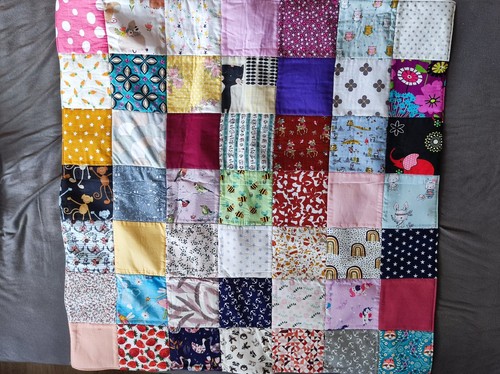 Krabbeldecke patchwork - krabbeldecke,