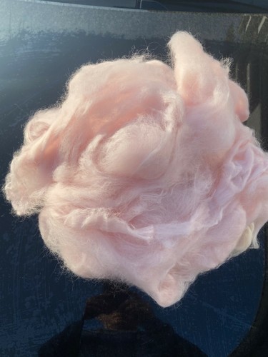 200g kammzug vlies - vlies, pink