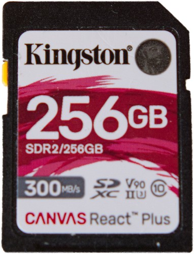 Kingston sdxc canvas react - kingston,
