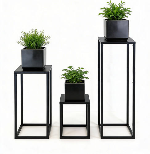 3er set blumenständer - set,