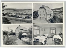 Schoenwald Schwarzwald ension Bäuerle Werbekarte *