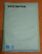 VW Golf 1988 Bordmappe