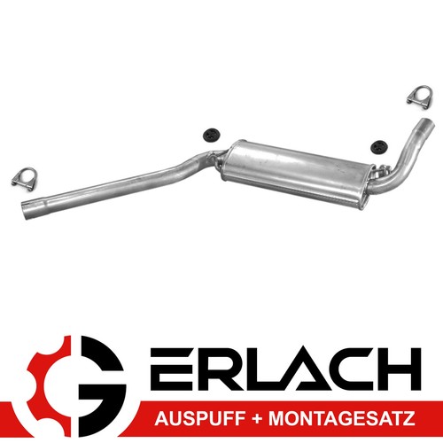 Mittelschalldämpfer für audi - mittelschalldämpfer,