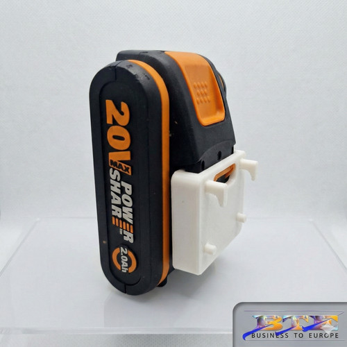 Akku halterung für worx 20v - akku,