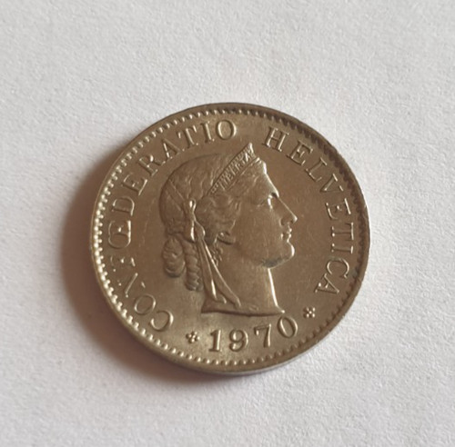 1970 schweizer franken chf - 1970, 5