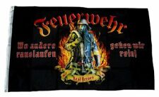 Fahne / Flagge Feuerwehr Real