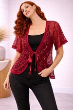 Bolero Gr. 48/50 Bordeaux