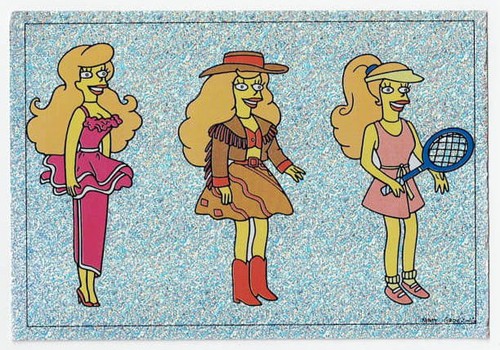 The simpsons panini - the,