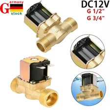 G1/2" 3/4" DC 12V Magnetventil