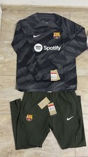 Nike  Fc Barcelona Torwart Trikot Trainingsanzug Gr.L Np 200€