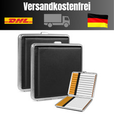 2 Stück Zigarettenetui Leder