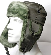 PILOTEN-PELZMÜTZE MA1 Oliv -