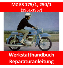 MZ ES 175/1 + 250/1  WERKSTATTHANDBUCH REPARATURANLEITUNG BEDIENUNG E-BOOK